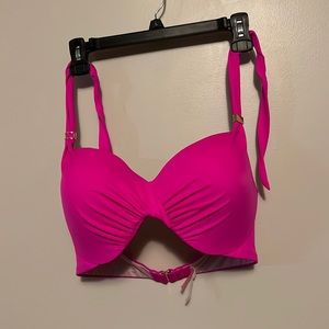 Fuchsia Victoria Secret baiting suits top size 38DD